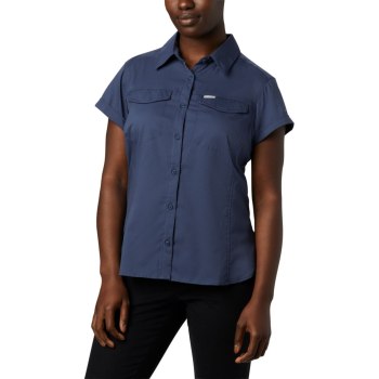 Columbia Ženske Košulje - Silver Ridge Lite Short Sleeve Tamnoplave | LXJI-34950
